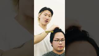 He Wanted Volume With His Flat Hair #nycbarbers #barbertutorial #shorts