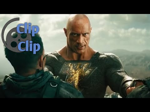 First meeting of Black Adam and the Justice Society - Black Adam   | Clip Clip