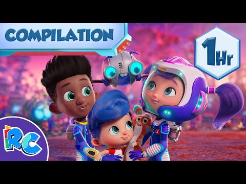 💫1 Hour of Best Friends, Big Missions💫 | 🚀 Rocket Club TV 🚀 | ☄️ Kids STEM Educational Cartoons ☄️
