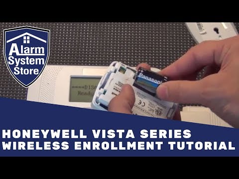 Alarm System Store Tech Video - Honeywell Vista Wireless Enrollment