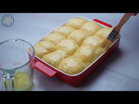 Sweet Buns with Plum Jam Filling | Buchteln Recipe | Extra Fragrant Sweet Bread Rolls