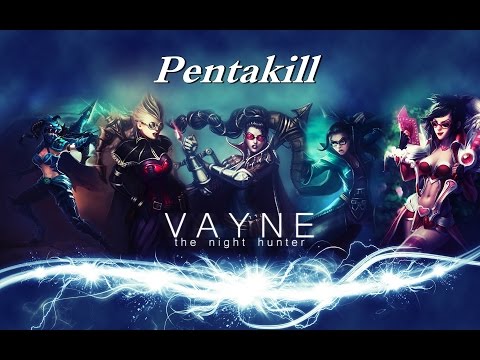 League of legends-Vayne Pentakill
