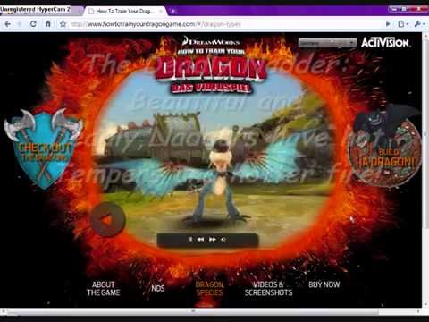 How to train your dragon-website+build your own 3Ddragon in 1VID!!