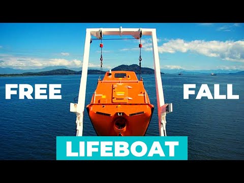 Free fall lifeboat launching procedure