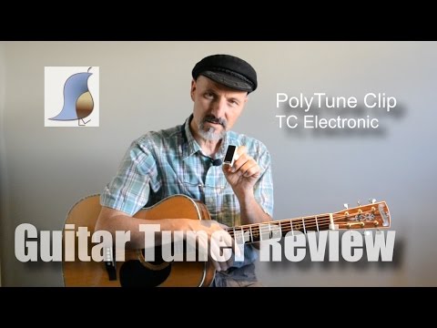 Polytune Clip - Guitar Tuner Review/Tutorial