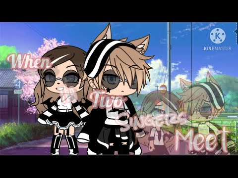 | when the two singers meet 1/2 | GLMM | gacha life |