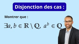 An exercise solved by reasoning by disjunction of cases.