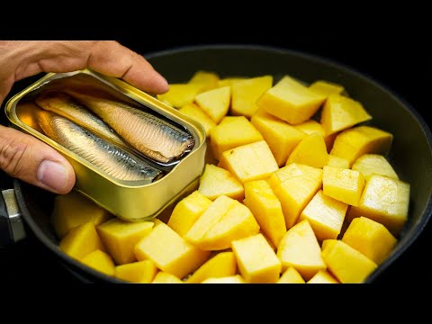 Sardinen mit Kartoffeln sind besser als Fleisch! Das göttliche Rezept hat alle begeistert!