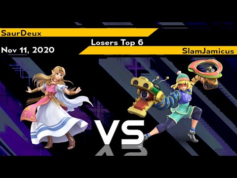 [Smash Ultimate] XeNOwifi 35 (L.Top 6) - SaurDeux vs SlamJamicus