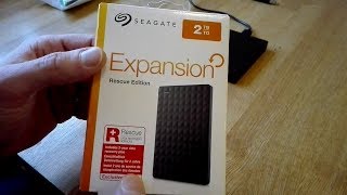 Open Disassembly Seagate Rescue  2 tb USB 3.0