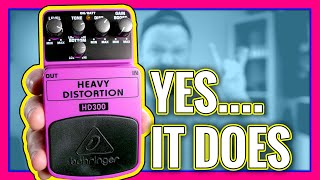 Video thumbnail for Does the BEHRINGER HEAVY DISTORTION do EXTREME metal?? | Budget Tone by Taylor Danley