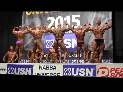 NABBA Universe 2015 - Masters Over 50 - Comparison 1