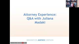 Volunteer with the Immigration Justice Campaign
