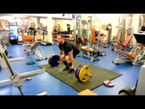 220kg x 5 RAW speed deadlift last set