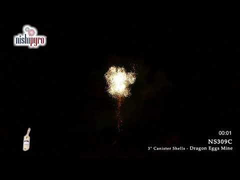 NS309C - 3" Dragon Eggs Mine (Canister/Cylinder)