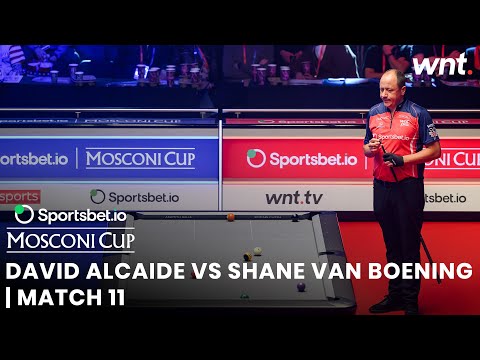 David Alcaide vs Shane Van Boening | Match 11 | 2025 Mosconi Cup