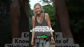 Emily Kinney on the effect of losing ‘Walking Dead’ cast members #thewalkingdead #emilykinney