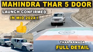 Mahindra Thar 5 Door Launch Confirmed | Mahindra Thar Armada | #mahindrathar5door