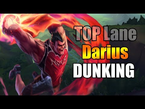 IS DARIUS THE MOST BROKEN TOP LANER RIGHT NOW?! - Leaague of legends gameplay