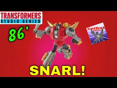 Transformers Studio Series 86 Dinobot Snarl - GotBot True Review NUMBER 1078