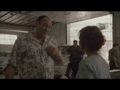Tony Talks To Angie Bonpensiero - The Sopranos HD