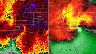 Radar Loop - Destructive Tornado in Appleton, WI | 11:00 - 13:00 CDT, 27 July 2026