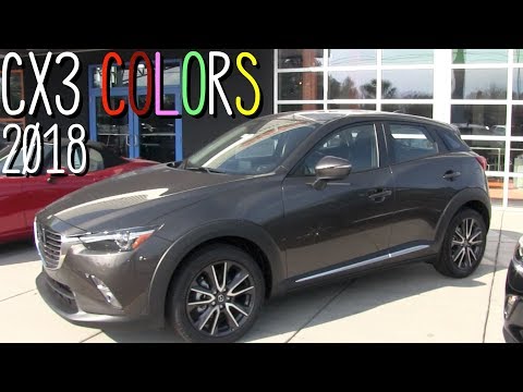🔴 NEW 2018 Mazda CX3 - Exterior Colors Review