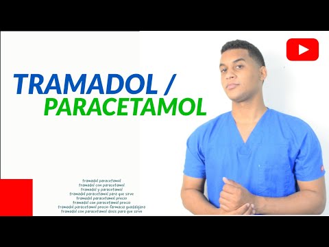 TRAMADOL con PARACETAMOL para que Sirve y Como se toma | 💊 ¿NO lo Sabías?!