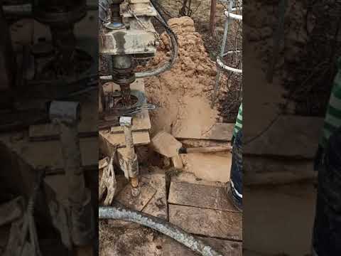 Бурение и водоносный песок