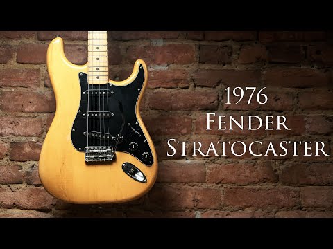 Fender Stratocaster with 3-Bolt Neck, Maple Fretboard 1976 - Natural - VINTAGE image 15