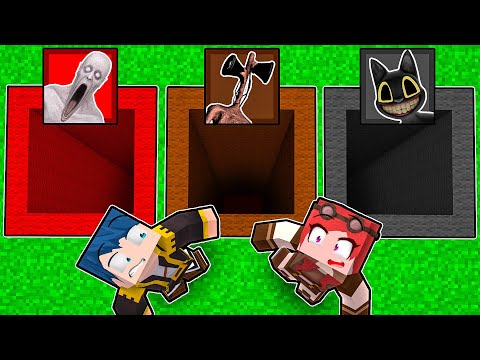 BUCO SCP VS BUCO SIREN HEAD VS BUCO CARTOON CAT! - MINECRAFT