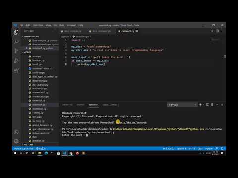 Python End To End Course Tutorial Exercise 4 Solution In Python Programming 44