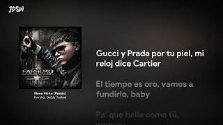 Nena Fichu (Remix) - Farruko, Daddy Yankee [Letra / Lyrics]