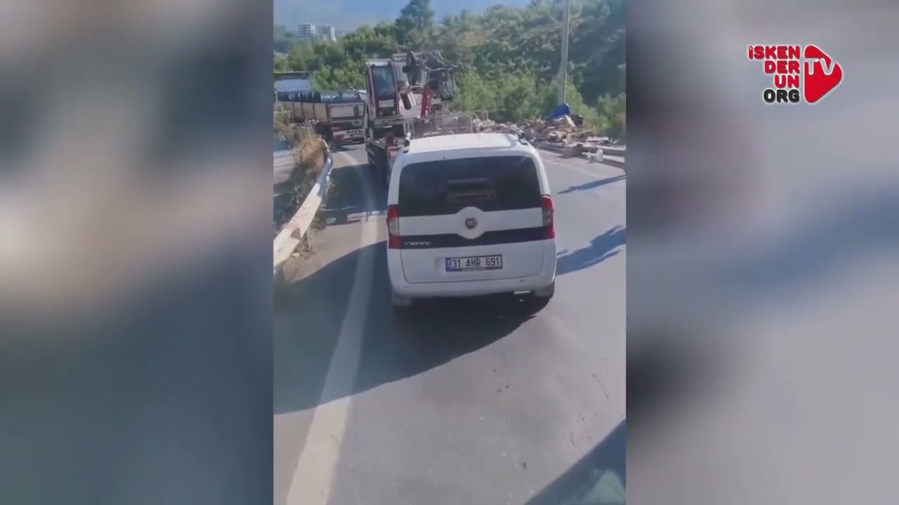 Belen-İskenderun Güzergahında Trafik Kazası…