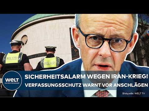 IRAN-KRIEG: Verfassungsschutz warnt vor Anschlägen in Deutschland! – Jüdische Ziele stehen im Visier