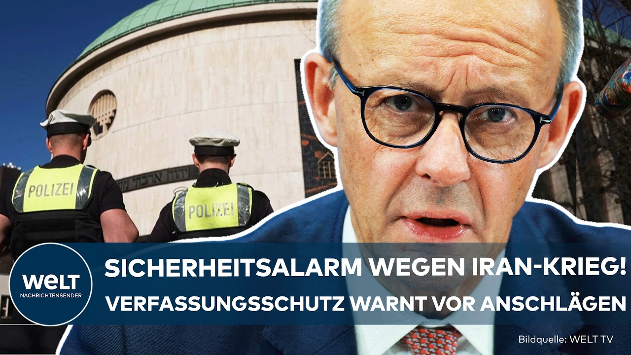 IRAN-KRIEG: Verfassungsschutz warnt vor Anschlägen in Deutschland! – Jüdische Ziele stehen im Visier