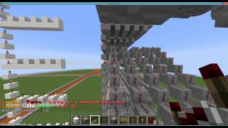 Minecraft redstone typewriter