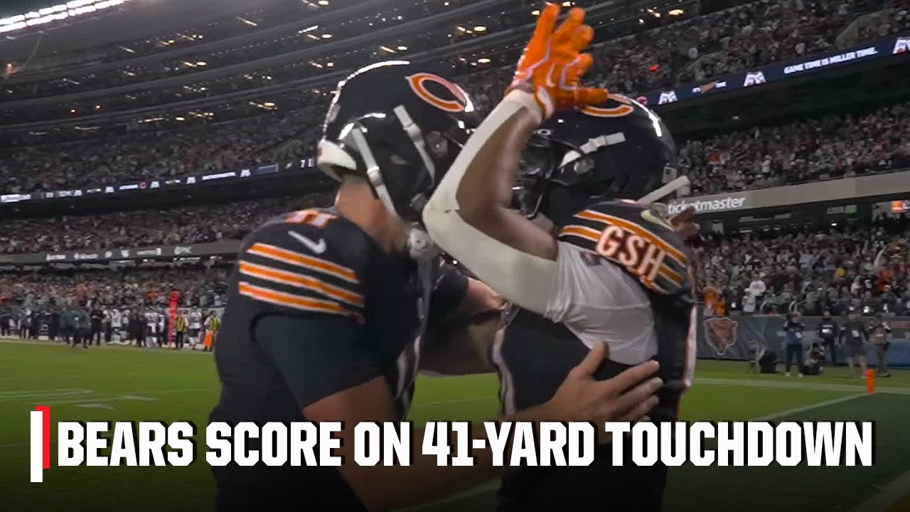 Kalif Raymond goes 41 yards for the Bears' touchdown 🐻 | NFL on ESPN