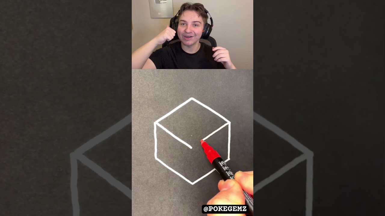 How To Draw A 3D Cube