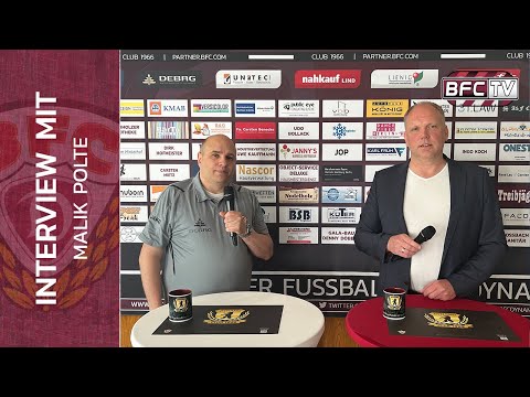BFC-TV: Malik Polte über den BFC Dynamo und seine Sponsoren