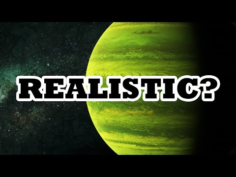 Is a Green Gas Giant Like Jool Possible?