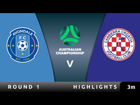 Fornaroli opens his account! | Avondale FC v Canberra Croatia Highlights