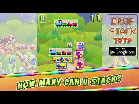 Drop Stack Toys - Block Tower Video