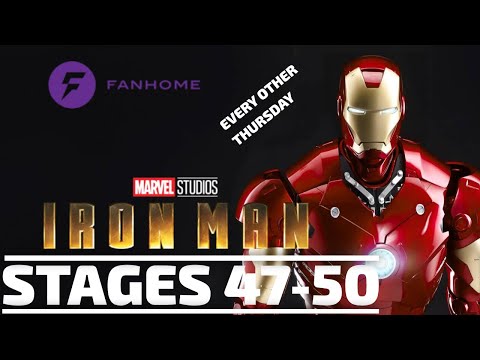 Iron Man Mark 3 Build from Fanhome - Episode 47-50 [Gaming Trend]