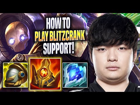 LEARN HOW TO PLAY BLITZCRANK SUPPORT LIKE A PRO! - DRX BeryL Plays Blitzcrank SUPPORT vs Pyke!