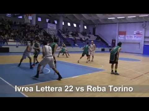 Basket serie C Silver camp.2016-17 partita Lettera 22 Ivrea vs Reba Torino
