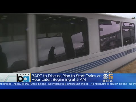 BART Retrofit Work May Lead To Later Opening Time