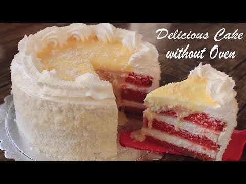 Coconut Cake without Oven By Chef Hafsa | Soft & Delicious Coconut Cake Recipe by Hafsas Kitchen