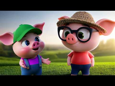 Os Três Porquinhos | Conto 3D | Desenho Animado com @osamiguinhosTV