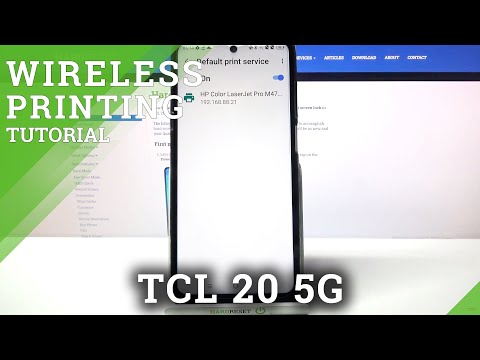 How to Connect Printer to TCL 20 5G – Wireless Printing